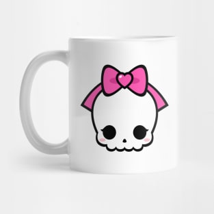 Cute Kawaii Skull Mug